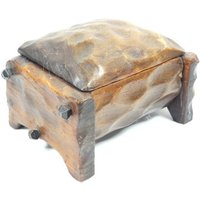Vintage Holz Truhe Kleine Schmuck Box Aufbewahrungstasche Dekorative Koffer Cosplay Steampunk Larp von MinasTreasureChest
