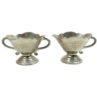 Vintage-Set Milchkännchen Und Zuckerschüssel Verzierte Vintage von MinasTreasureChest