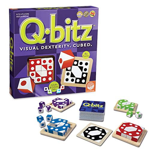 MindWare , Q-bitz, Miniature Game, Ages 6+, 2-4 Players, 20 Minutes Playing Time MindWare , Q-bitz, Miniature Game, Ages 6+, 2-4 Players, 20 Minutes Playing Time von MindWare
