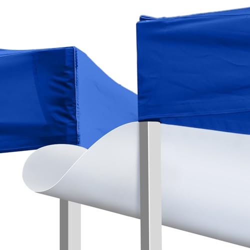 Mindsoft 2 Stück 3 m Baldachin Regenrinne Vinyl Zelt Regenrinne für Zelt Zubehör Ersatz Sommer Outdoor Events Party Weiß von Mindsoft