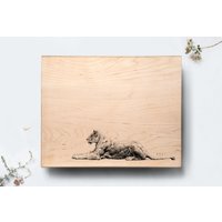 Löwin Schneidebrett, Schneidebrett Personalisiert, Geburtstag Geschenkidee Für Frauen Löwin Schneidebrett, Schneidebrett Personalisiert, Geburtstag Geschenkidee Für Frauen von MineByDesignStudio