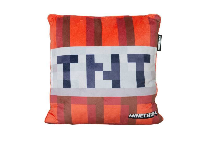 Minecraft Dekokissen 38 x 38 cm aus Samt - in TNT oder Creeper Design, Kissen inklusive Füllung - Geschenk für Minecraft Fans Minecraft Dekokissen 38 x 38 cm aus Samt - in TNT oder Creeper Design, Kissen inklusive Füllung - Geschenk für Minecraft Fans von Minecraft