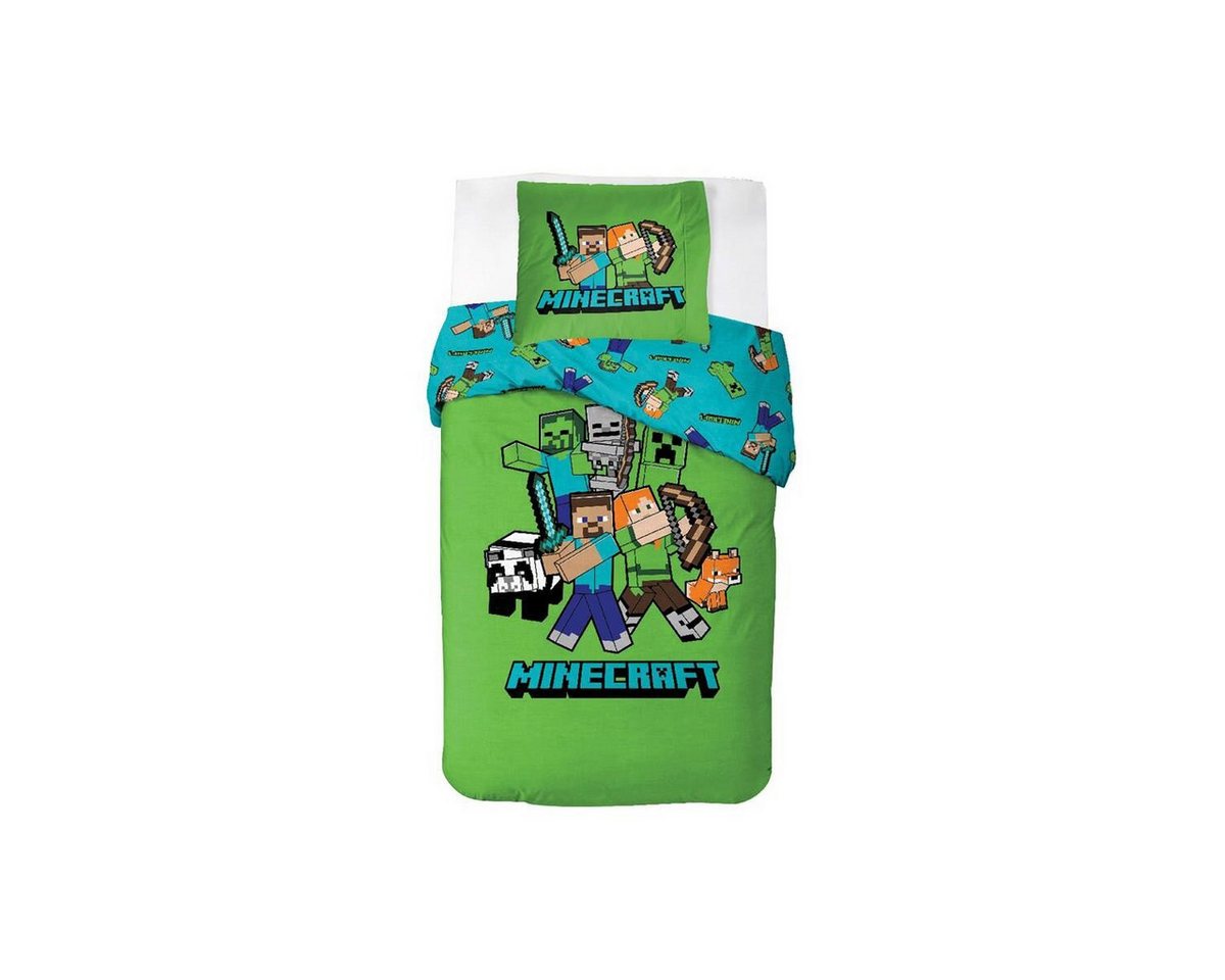 Minecraft Kinderbettwäsche Minecraft Classic Crew Bettwäsche 140x200cm Minecraft Kinderbettwäsche Minecraft Classic Crew Bettwäsche 140x200cm von Minecraft