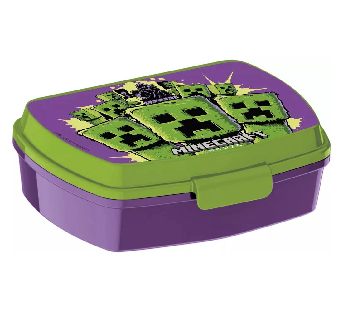 Minecraft Lunchbox The Movie Stor Brotdose Brotbüchse Sandwich Snack Schule Kids 16x12cm, Brotzeit Minecraft Lunchbox The Movie Stor Brotdose Brotbüchse Sandwich Snack Schule Kids 16x12cm, Brotzeit von Minecraft
