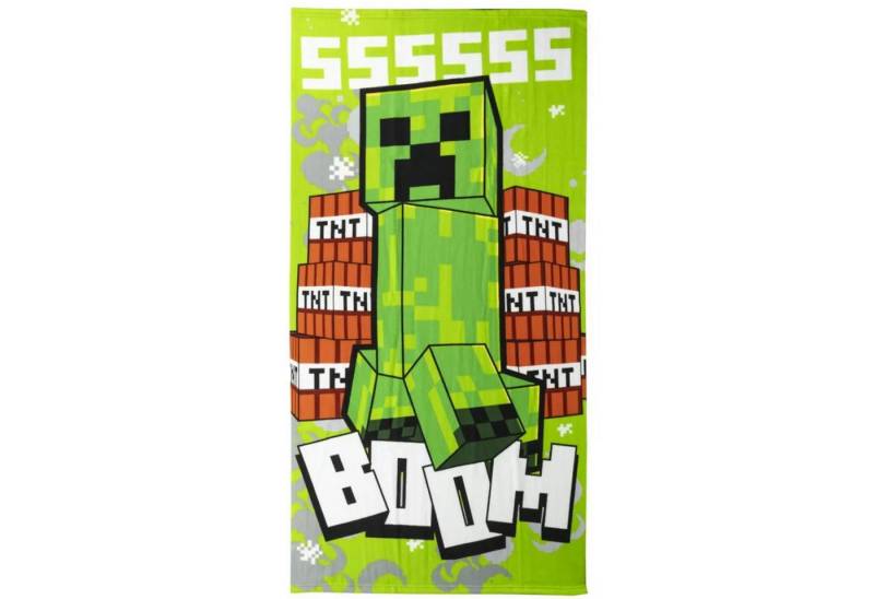 Minecraft Strandtuch MInecraft Creeper Mikrofaser Badetuch Strandtuch XL 70x140 cm Minecraft Strandtuch MInecraft Creeper Mikrofaser Badetuch Strandtuch XL 70x140 cm von Minecraft
