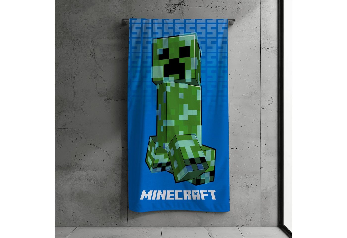 Minecraft Strandtuch Minecraft Badetuch Creeper Strandtuch Minecraft Strandtuch Minecraft Badetuch Creeper Strandtuch von Minecraft