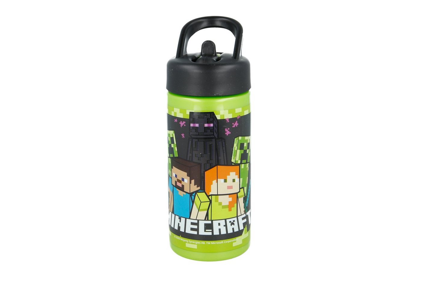 Minecraft Trinkflasche Minecraft Alex und Steve Kinder Trinkflasche, 410 ml von Minecraft