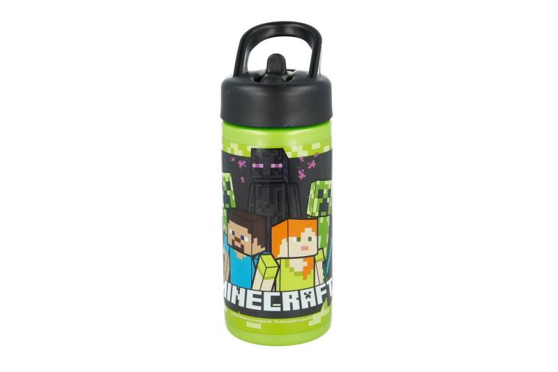 Minecraft Trinkflasche Minecraft Alex und Steve Kinder Trinkflasche, 410 ml von Minecraft