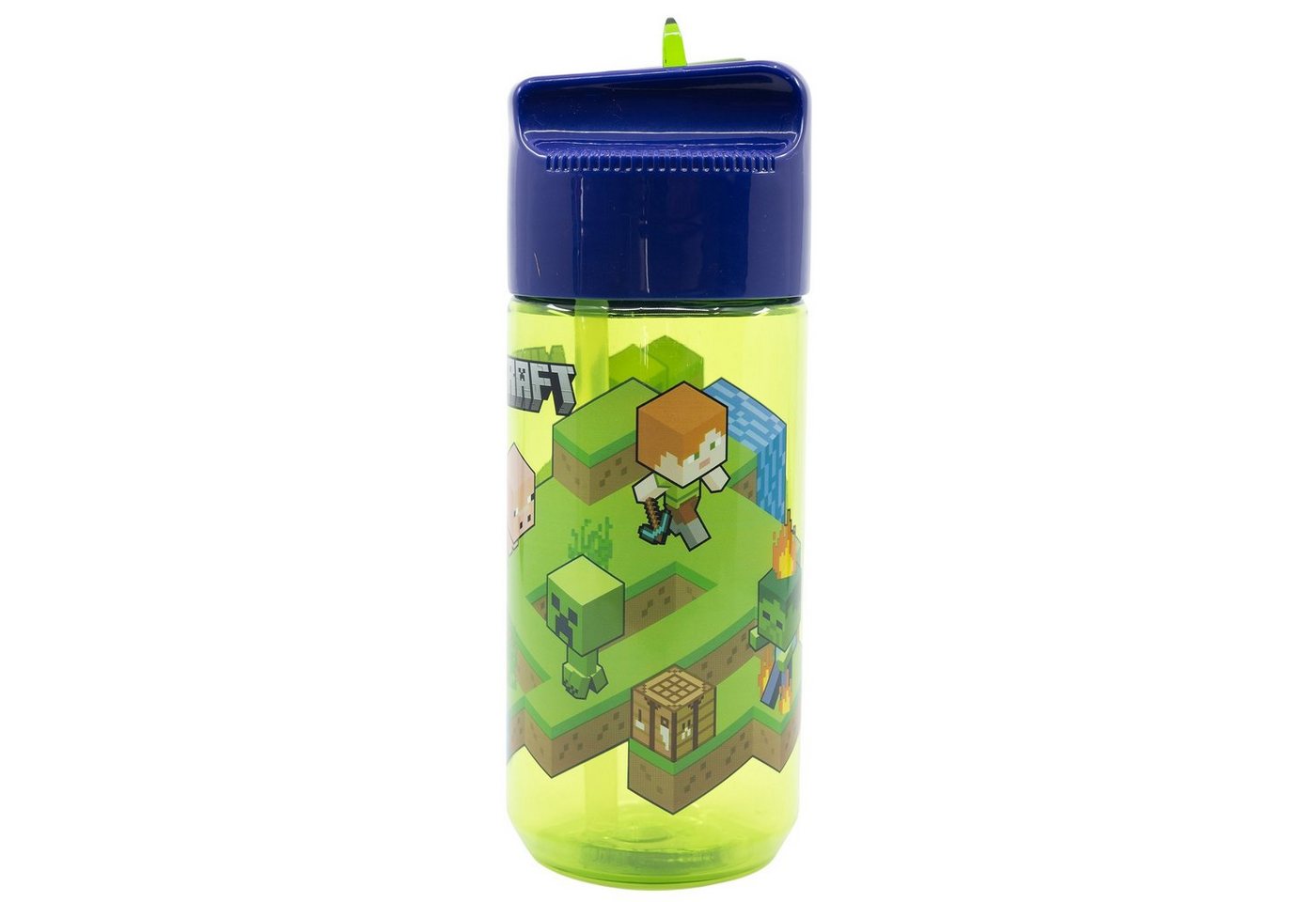 Minecraft Trinkflasche Minecraft Creeper Alex Steve Kinder Wasserflasche von Minecraft