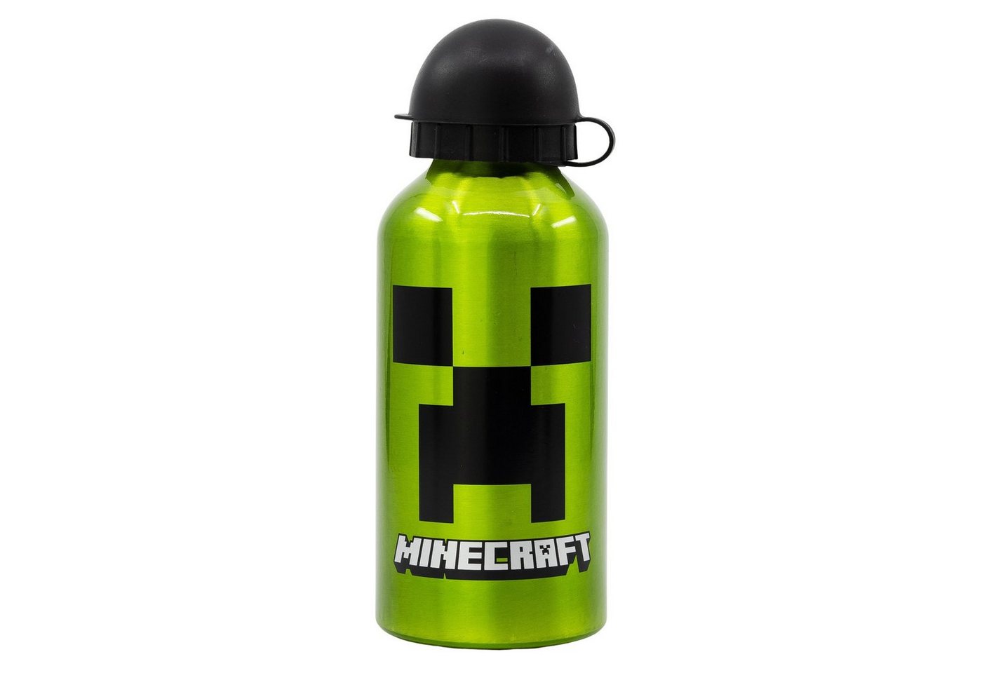 Minecraft Trinkflasche Minecraft Creeper Kinder Aluminium Trinkflasche, 400 ml von Minecraft