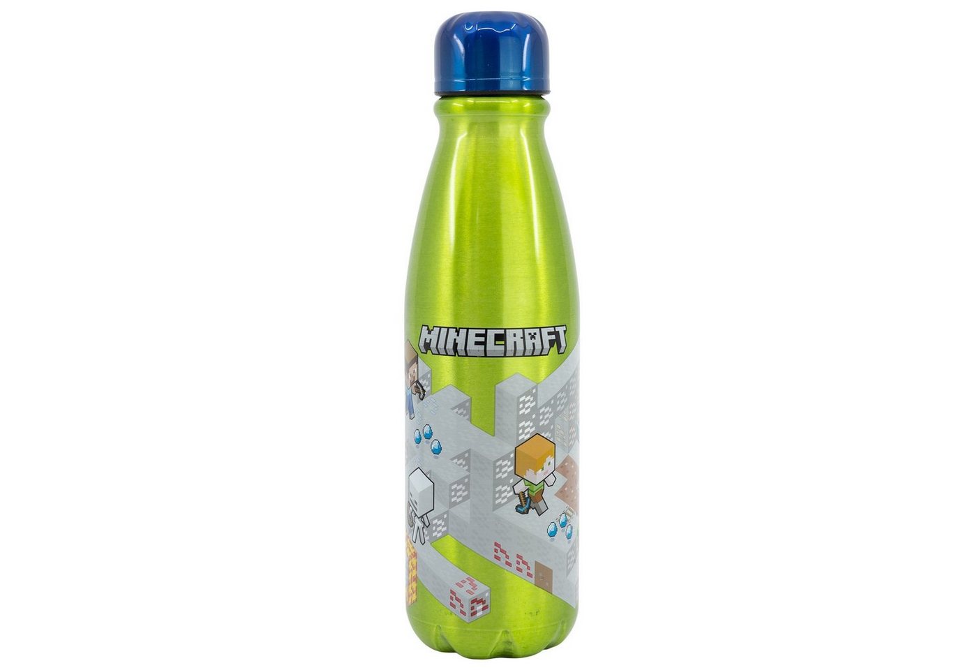 Minecraft Trinkflasche Minecraft Creeper Kinder Aluminium Wasserflasche, Flasche 600 ml von Minecraft