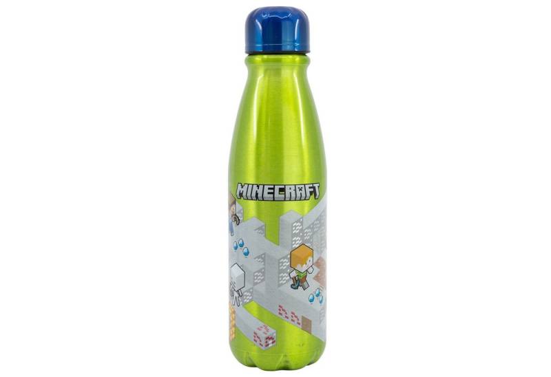 Minecraft Trinkflasche Minecraft Creeper Kinder Aluminium Wasserflasche, Flasche 600 ml Minecraft Trinkflasche Minecraft Creeper Kinder Aluminium Wasserflasche, Flasche 600 ml von Minecraft