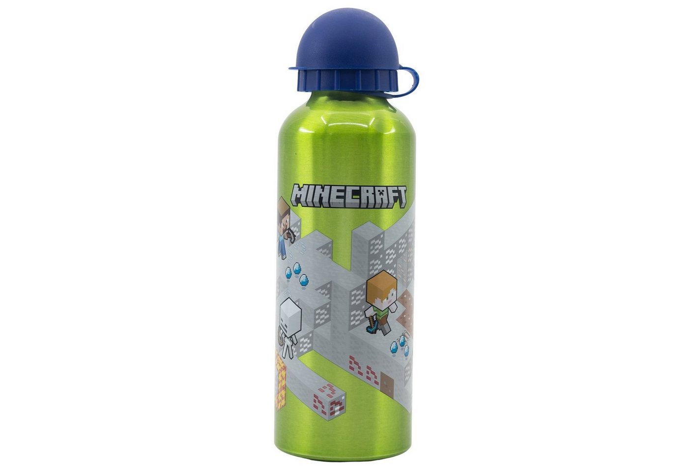 Minecraft Trinkflasche Minecraft Creeper Kinder Aluminium Wasserflasche Flasche 530 ml von Minecraft