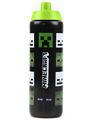 Minecraft Zombie Creeper And Steve 724ml Sports Bottle von Minecraft