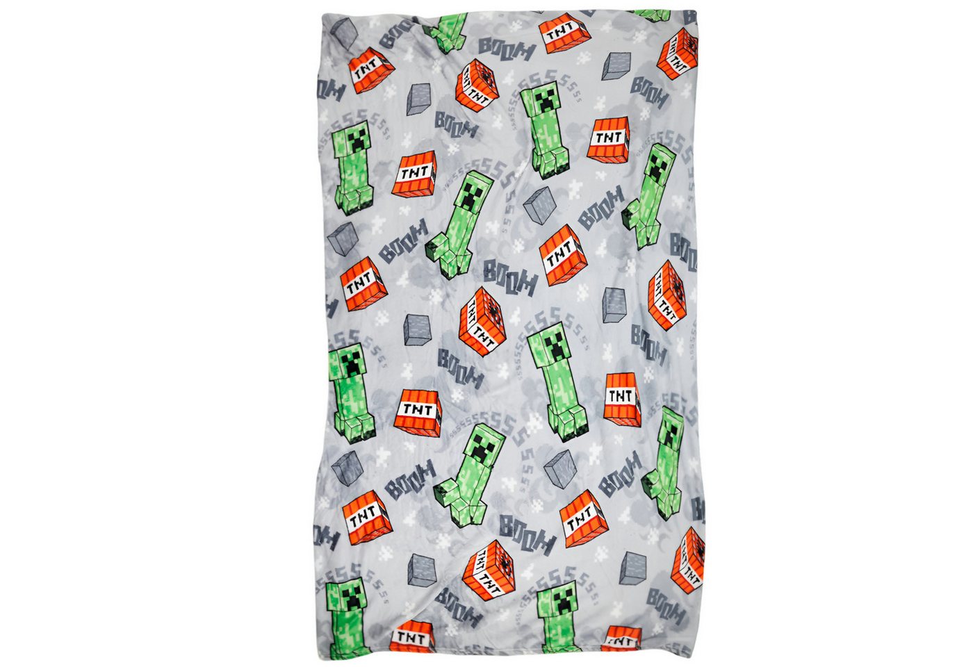 Wohndecke Minecraft Creeper Flanell Fleecedecke Kuscheldecke 180x200 cm, Minecraft Wohndecke Minecraft Creeper Flanell Fleecedecke Kuscheldecke 180x200 cm, Minecraft von Minecraft