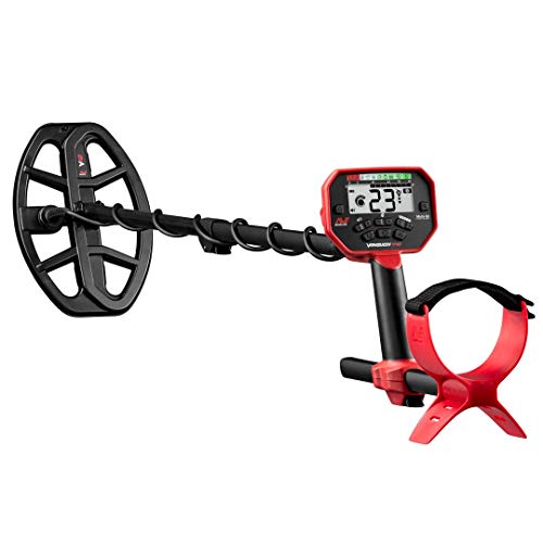 Minelab® Vanquish 440™ Metalldetektor mit wasserdichter V10-Doppel-D-Spule (25 cm ×18 cm, 10” נ7”) von Minelab