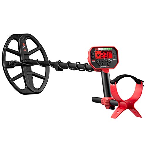 Minelab® Vanquish 540™ Pro-Pack Metalldetektor mit Wasserdichten Doppel-D-Spulen V12 (30 cm נ23 cm, 12” נ9”) und V8 (20 cm נ13 cm, 8” נ5”) von Minelab