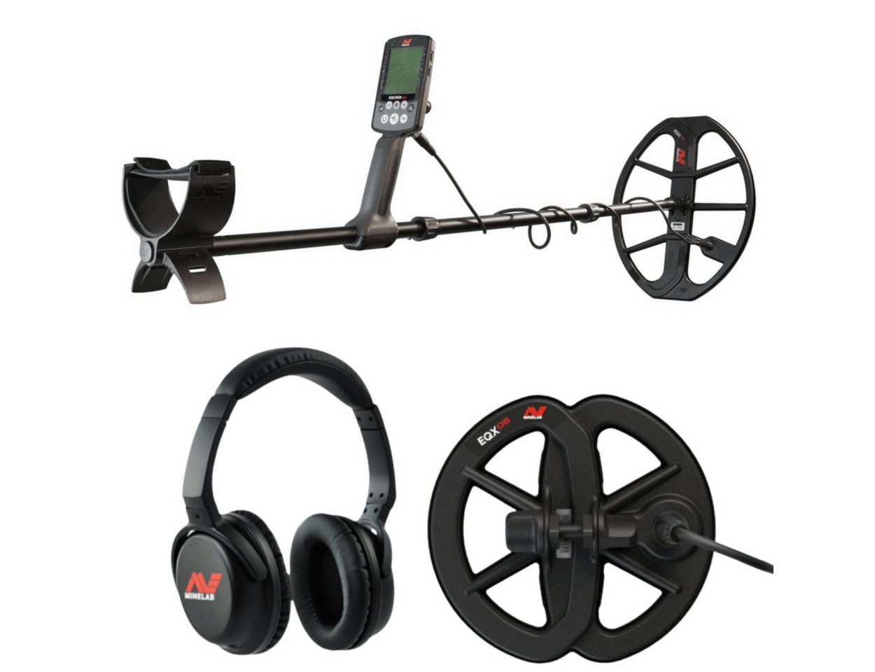 Minelab Metalldetektor Equinox 800, Multifrequenz + Gratis 6" Spule von Minelab