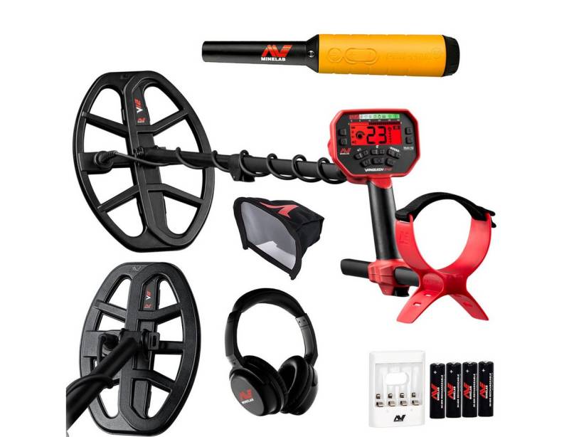 Minelab Metalldetektor Minelab Vanquish 540 Pro Paket Multifrequenz Metalldetektor + Pro Find von Minelab
