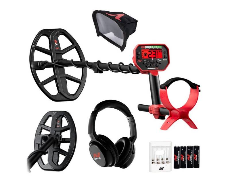 Minelab Metalldetektor Vanquish 540 Pro Paket, Multifrequenz von Minelab