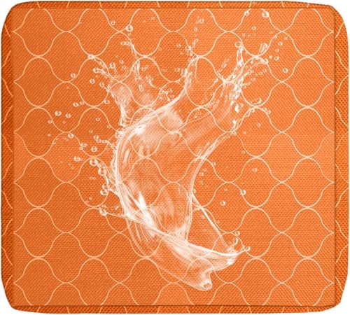 1/2/4 Stück Outdoor Sofa Sitzkissenbezüge, Wasserdicht Sofabezug mit Reißverschluss, 50x50 60x55cm Couch Sitzkissen Überzug Abnehmbar Bezüge für Gartenpolster(A10,50x55x10cm(1pc)) von Mineliste