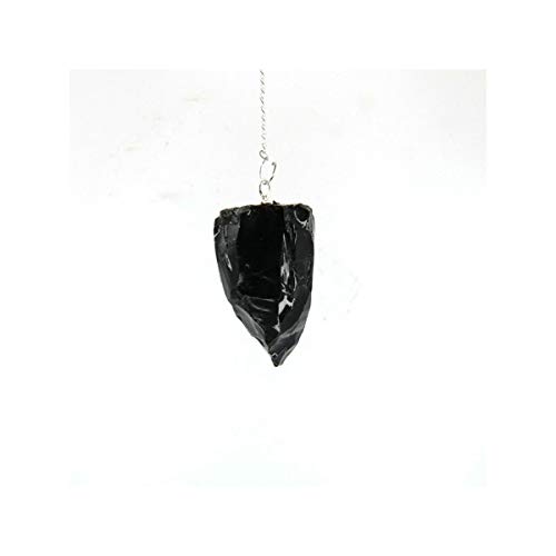 Mineral Import Pendel aus Obsidian-Rohstein von ROCKING GIFTS
