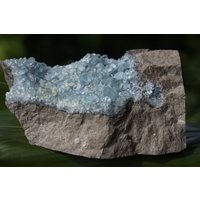 Celestit Auf Matrix ~ Ohio Engelsblaue Kristalle von MineralAmorphia