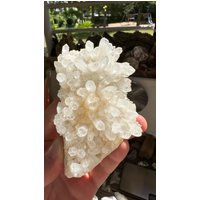 238G 10x6, 5cm Bergkristall Stufe/Balkan 80Er Jahre Mineralien Edelstein Geode Druse Sammlerstück von MineralienVitrine2
