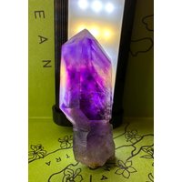 4cm Seltener Brandberg Amethyst Zepter Kristall Mit Enhydro/Mineralien Stufe Namibia Edelstein Sammlerstück Heilstein 4cm Seltener Brandberg Amethyst Zepter Kristall Mit Enhydro/Mineralien Stufe Namibia Edelstein Sammlerstück Heilstein von MineralienVitrine2
