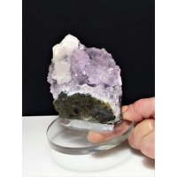Amethyst-Kristallrohmuster Amethyst Polierter Kristall Geode Amethyst-Cluster-Rohrosa Geschenk-Rohstein, Heilkristall von MineralsGreece