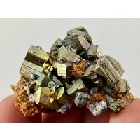 Wunderschöner Pyrit Aus Der 9. Septemvri Mine | Deveti Mine, Madan Erzfeld, Rhodope Mts, Smolyan Oblast, Bulgarien, Mineral, Kristall von MineralsSouvenirsArt