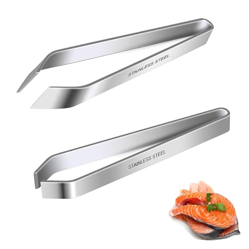 2 Stück 11,5cm Grätenzange Küchenpinzette,Fischgrätenzange,Fischpinzette für gräten,Fischgrätenpinzette,Grätenpinzette, Pinzette Edelstahl für fisch Huhn Ente Schwein Haar 2 Stück 11,5cm Grätenzange Küchenpinzette,Fischgrätenzange,Fischpinzette für gräten,Fischgrätenpinzette,Grätenpinzette, Pinzette Edelstahl für fisch Huhn Ente Schwein Haar von MingFontec