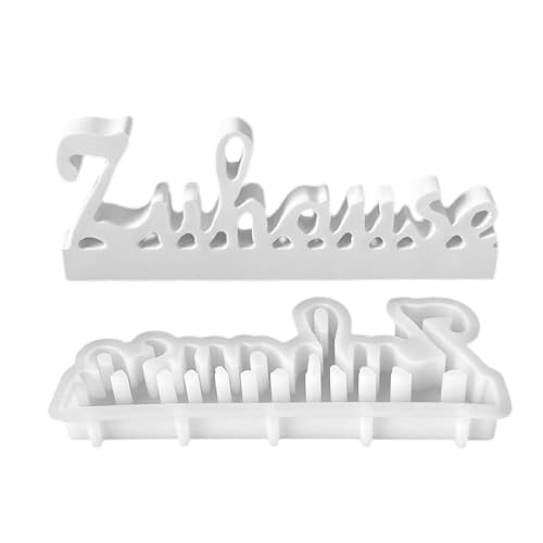 Alphabet Silikonformen | Deutsche Buchstaben Formen Für ation | Für Basteln Knetmasse Kerzenherstellung Tischation Wohnaccessoires von Mingchengheng