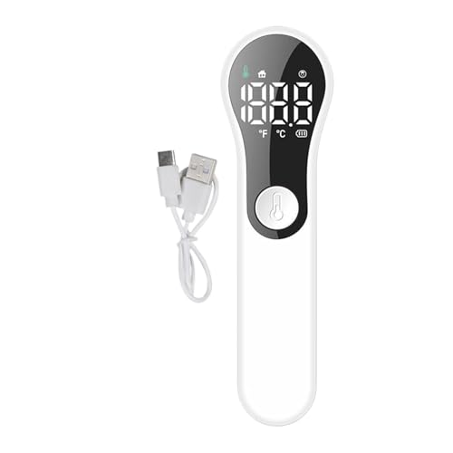 Fieberthermometer für Kinder, Infrarot Thermometer Für Kinder, Berührungsloses Messgerät Mit Stirn Und Objekt 2in1 Funktion Für Baby Erwachsene Senioren Fieberthermometer für Kinder, Infrarot Thermometer Für Kinder, Berührungsloses Messgerät Mit Stirn Und Objekt 2in1 Funktion Für Baby Erwachsene Senioren von Mingchengheng