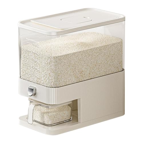 Reis Vorratsbehälter - 5kg Reisspender Reis Spender Müslispender Mit Becher Reis Spender Reis Aufbewahrung Reis Eimer Haushalt Box Vorratsbehälter Für Reis Müsli Cereal Reis Vorratsbehälter - 5kg Reisspender Reis Spender Müslispender Mit Becher Reis Spender Reis Aufbewahrung Reis Eimer Haushalt Box Vorratsbehälter Für Reis Müsli Cereal von Mingchengheng