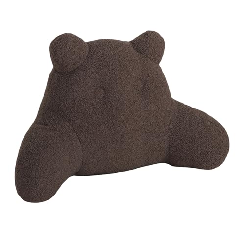 Mingfuxin Lesekissen für Bett und Sofa, Lesekissen für Kinder und Erwachsene zum Aufsitzen im Bett, Rückenlehnen-Lesekissen, Armlehnen-Stützkissen mit abnehmbarem Bezug zum entspannten Fernsehen von Mingfuxin