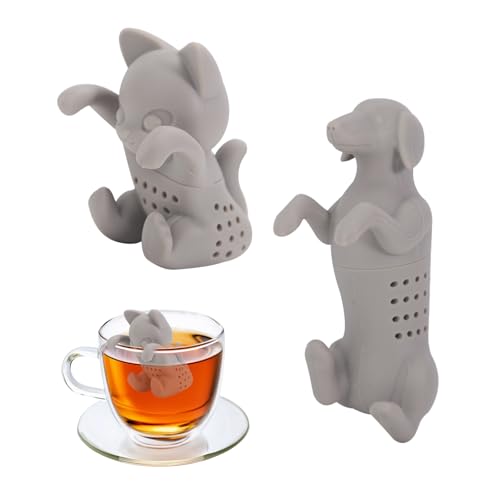 Minging 2 Stück Tee Infuser, Teesieb Für Losen Tee Teeblatt Sieb Aus Silikon Für Tasse Teekugel Teefilter Tee Ei Sieb Siebkugel Teesieb Für Die Meisten Tee Kannen Und Tee Tassen Minging 2 Stück Tee Infuser, Teesieb Für Losen Tee Teeblatt Sieb Aus Silikon Für Tasse Teekugel Teefilter Tee Ei Sieb Siebkugel Teesieb Für Die Meisten Tee Kannen Und Tee Tassen von Minging
