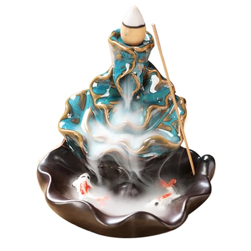Räucherstäbchen Halter,Minging Räucherkegel Halter Rückfluss Räuchergefäß Incense Holder Burner Räucherstäbchen Halterung Weihrauchhalter Brenner Aromatherapie Ornament Keramik Räucherstäbch Nhalter Räucherstäbchen Halter,Minging Räucherkegel Halter Rückfluss Räuchergefäß Incense Holder Burner Räucherstäbchen Halterung Weihrauchhalter Brenner Aromatherapie Ornament Keramik Räucherstäbch Nhalter von Minging