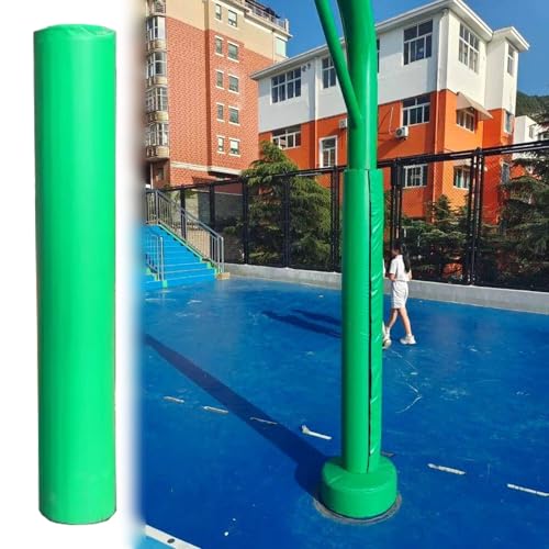 Basketballstangen Polster Grüne Basketball-Polsterung für den Außenbereich, Rundpolsterung (8 9 10 11 13 14 15 20 cm)(H:60"/152.4cm,Dia:8.5"/21.6cm) von Minglez