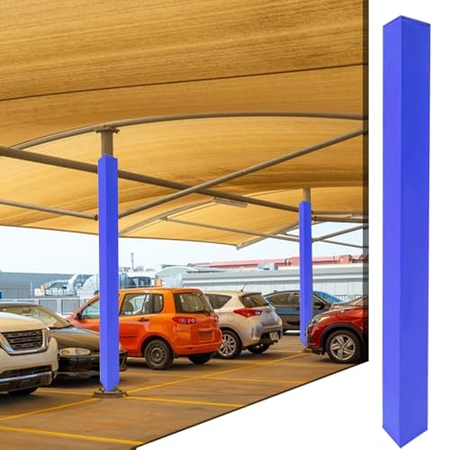 Basketballstangen Polster Schaumstoffpolsterung für Garagenstangen, Quadratisch, 91 119 152 178 cm, Schutzhülle für Basketballkörbe im Keller(H:71"/180cm,10x10in/25x25cm) von Minglez