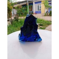 1527 Gr Raue Natürliche Andara-Kristalle Monatomic Blaues Meer Mit Fasergelb Innen von MingonCrystalShop