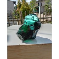 955 Gr Roher Andara Kristall 2 Farben Türkis Grün Und Schwarz Für Die Meditation von MingonCrystalShop