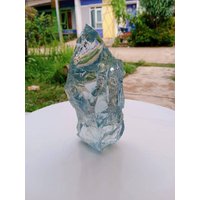 961 Gr Rohe Andara Weiße Kristallgraue Faserwolke Im Inneren von MingonCrystalShop