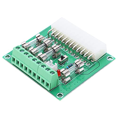 ATX Power Board Computer Supply Adapter 20Pin 24Pin -Modul Desktop -Benchtop + Vielseitige Spannungsausgang + Sicherungsstrom für Stromverstärker -Boards und Mehr von Mingzhe