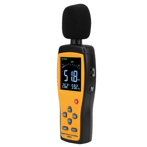 Digital Sound Level -Messgerät Decibel Messgeräuschmonitor Zur Überprüfung der Überwachung der Familien Lernindustrie Tragbar von Mingzhe
