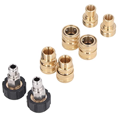 Mingzhe Druckscheibeadapter Set Water Pipe Schnelle Trennungs -Kit -Fitements Industrial Hardware für Druckwaschmaschine von Mingzhe