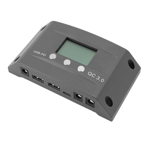 Mingzhe MPPT Solar Lader Controller Smart Adjustment Dual USB ABS Material Camping Outdoor (100a) von Mingzhe