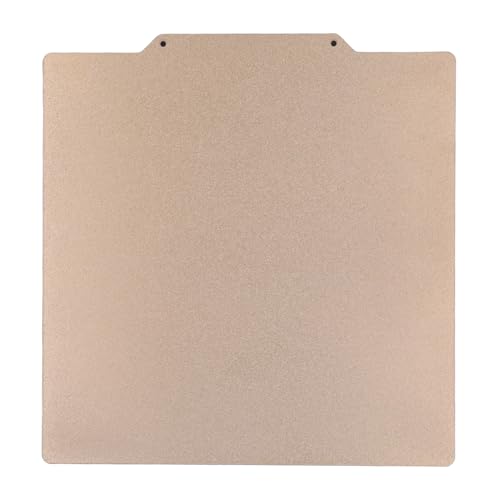 Mingzhe PEO PEI Textured Print Build Platte 310x310mm Federstahl Bett Platte Weich Magnet Ender3 V2 3D-Drucker Doppelseitige Platte von Mingzhe