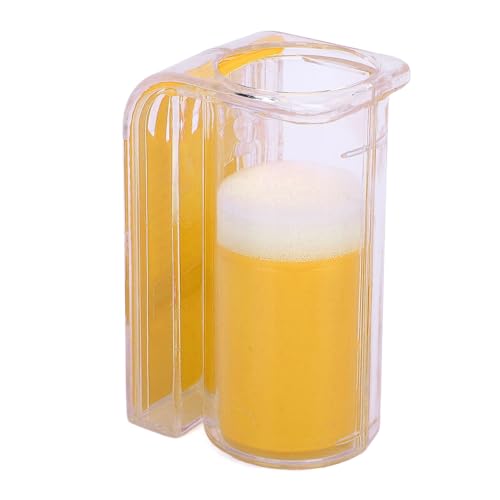 Mingzhe Queen Bee Marking Kit Professionelle Bienenmarkierungskäfig mit Zahlenaufkleber und Pinzette für Imker (Gelb) von Mingzhe