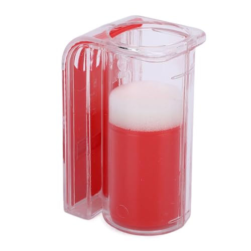 Mingzhe Queen Bee Marking Kit Professionelle Bienenmarkierungskäfig mit Zahlenaufkleber und Pinzette für Imker (Rot) von Mingzhe